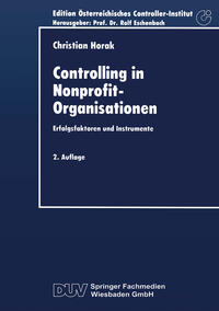 Vorderes Coverbild Controlling in Nonprofit-Organisationen