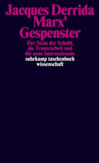 Vorderes Coverbild Marx' Gespenster