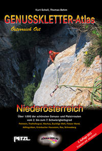 Vorderes Coverbild GENUSSKLETTER-ATLAS NIEDERÖSTERREICH