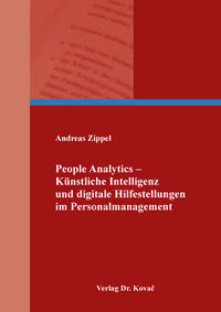 Vorderes Coverbild People Analytics – Künstliche Intelligenz und digitale Hilfestellungen im Personalmanagement