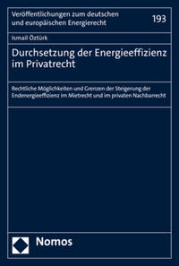 Vorderes Coverbild Durchsetzung der Energieeffizienz im Privatrecht