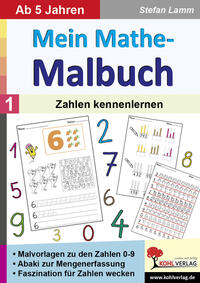 Vorderes Coverbild Mein Mathe-Malbuch / Band 1: Zahlen kennenlernen