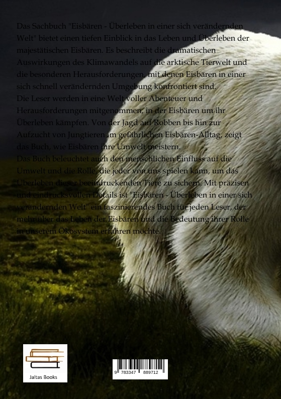 Rückseitencover Eisbären - Überleben in einer sich verändernden Welt