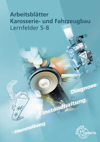 Vorderes Coverbild Arbeitsblätter Karosserie- und Fahrzeugbau