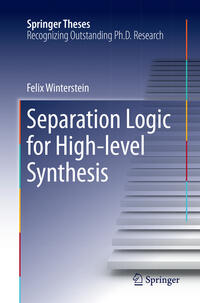 Vorderes Coverbild Separation Logic for High-level Synthesis