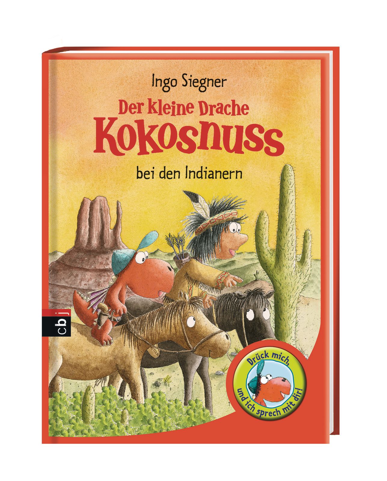 Beispielinhalt (Bild) Der kleine Drache Kokosnuss bei den Indianern