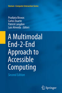 Vorderes Coverbild A Multimodal End-2-End Approach to Accessible Computing