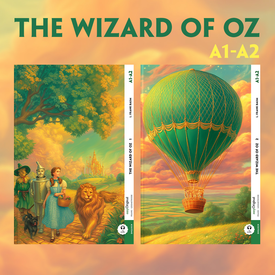 Anderes Coverbild The Wizard of Oz - A1-A2 - 2 Teile (+ 2 Audio-CDs)