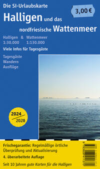 Vorderes Coverbild Halligen und das nordfriesische Wattenmeer