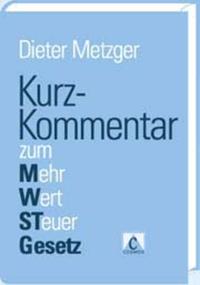 Vorderes Coverbild Kurzkommentar zum Mehrwertsteuer-Gesetz