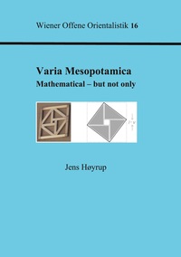 Vorderes Coverbild Varia Mesopotamica