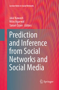 Vorderes Coverbild Prediction and Inference from Social Networks and Social Media