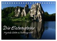 Vorderes Coverbild Die Externsteine (Tischkalender 2025 DIN A5 quer), CALVENDO Monatskalender