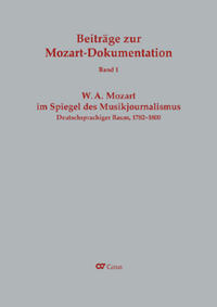 Vorderes Coverbild W. A. Mozart im Spiegel des Musikjournalismus