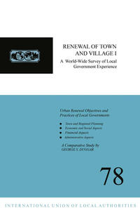 Vorderes Coverbild Renewal of Town and Village I