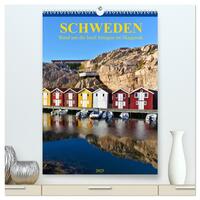 Vorderes Coverbild SCHWEDEN Rund um die Insel Smögen im Skagerrak (hochwertiger Premium Wandkalender 2025 DIN A2 hoch), Kunstdruck in Hochglanz
