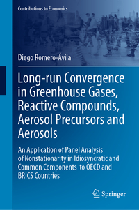 Vorderes Coverbild Long-run Convergence in Greenhouse Gases, Reactive Compounds, Aerosol Precursors and Aerosols