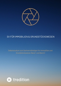 Vorderes Coverbild SV für Immobilien & Grundstückswesen Band 1 und Band 2