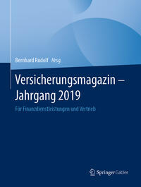 Vorderes Coverbild Versicherungsmagazin - Jahrgang 2019