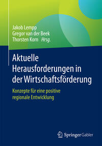 Vorderes Coverbild Aktuelle Herausforderungen in der Wirtschaftsförderung