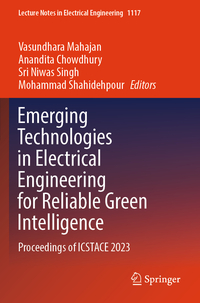 Vorderes Coverbild Emerging Technologies in Electrical Engineering for Reliable Green Intelligence