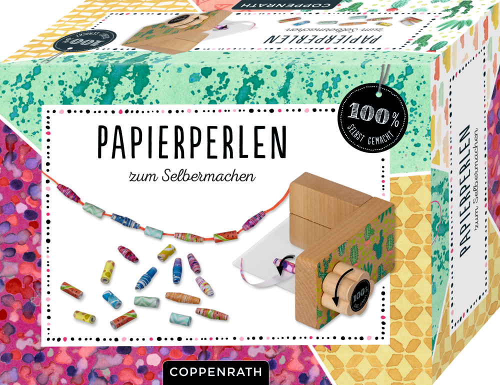 Beispielinhalt (Bild) Papierperlen zum Selbermachen