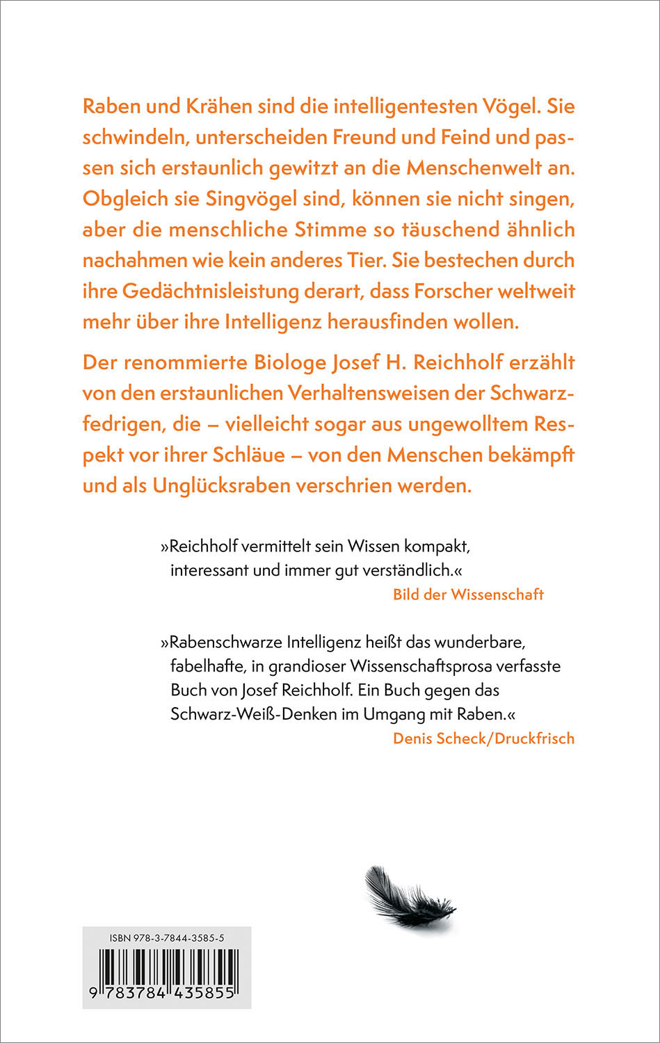 Rückseitencover Rabenschwarze Intelligenz