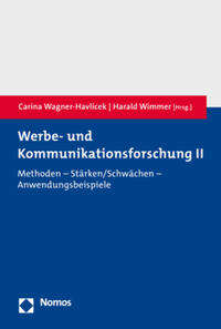 Vorderes Coverbild Werbe- und Kommunikationsforschung II