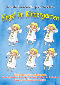 Vorderes Coverbild Engel im Kindergarten - Das kreative große Mitmachbuch