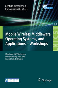 Vorderes Coverbild Mobile Wireless Middleware, Operating Systems and Applications - Workshops