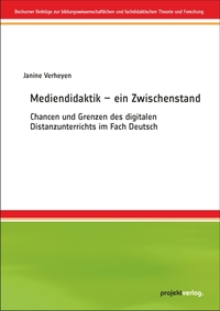 Vorderes Coverbild Mediendidaktik – ein Zwischenstand