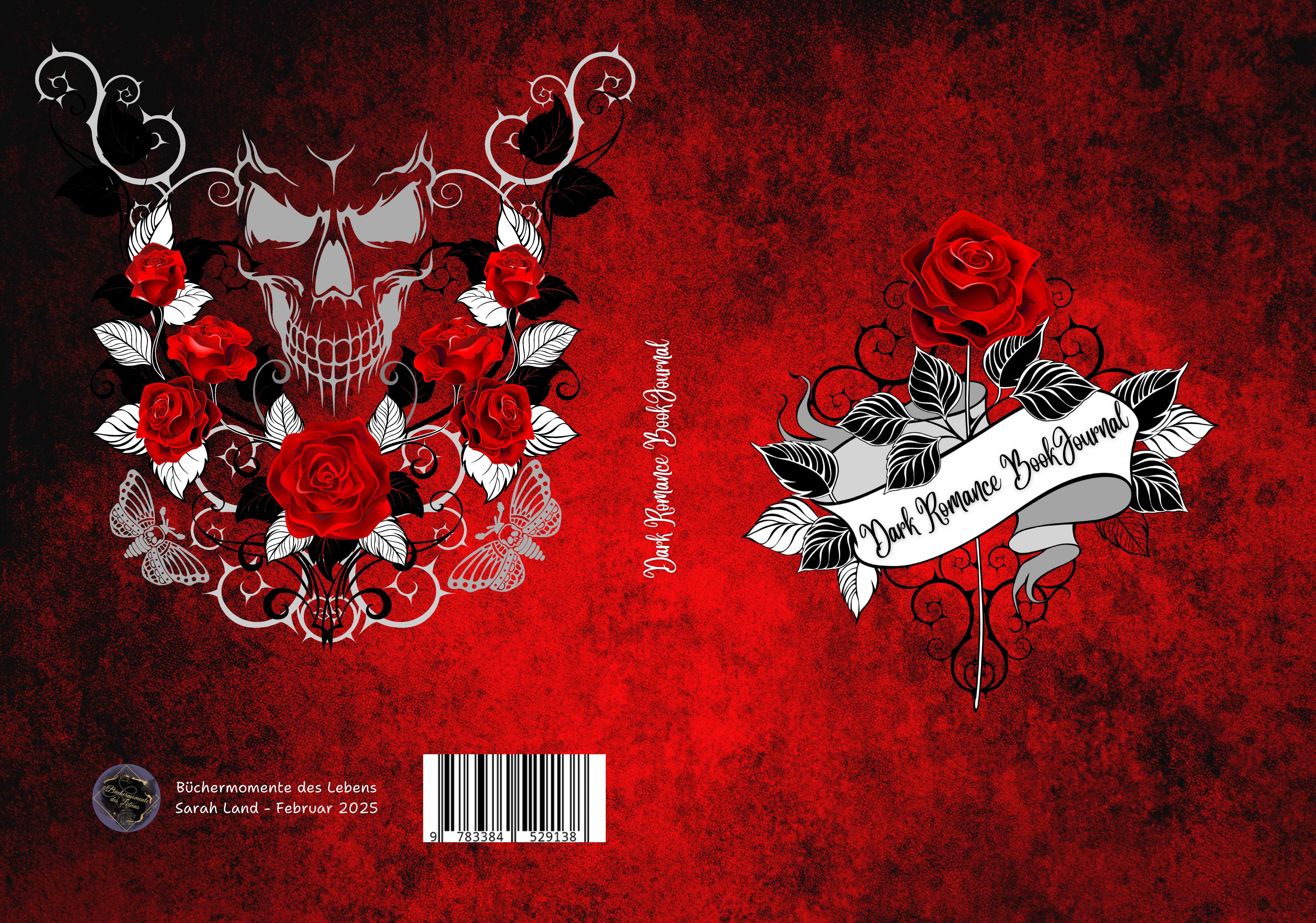 Gesamtes Coverbild Dark Romance Book Journal
