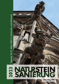 Vorderes Coverbild Natursteinsanierung 2023