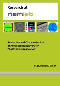 Vorderes Coverbild Realization and Characterization of Advanced Nanolayers for Photovoltaic Applications