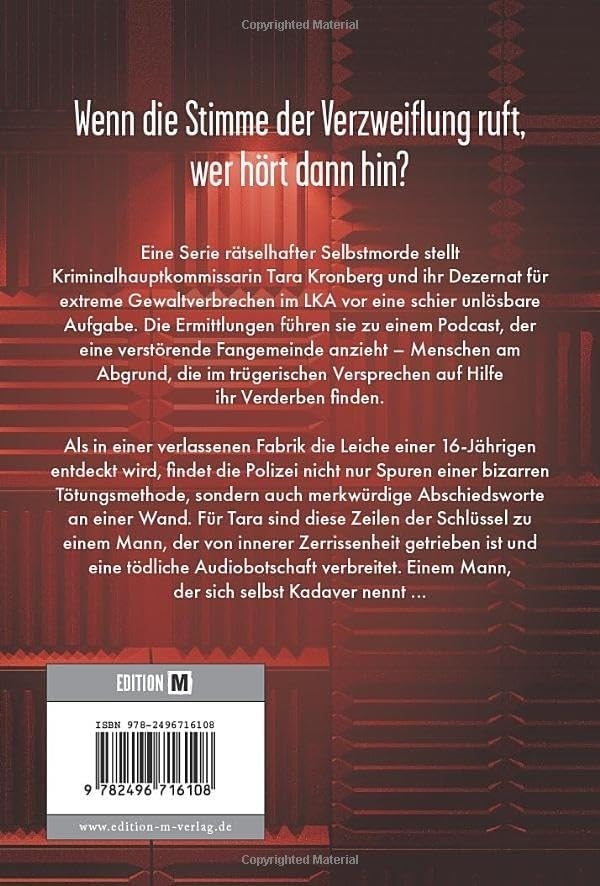 Rückseitencover Todesstimme
