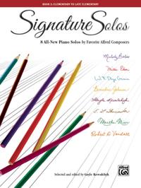 Vorderes Coverbild Signature Solos, Book 2
