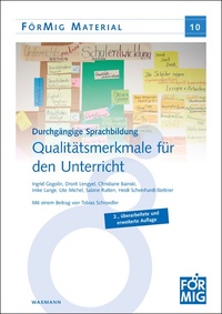 Vorderes Coverbild Durchgängige Sprachbildung. Qualitätsmerkmale für den Unterricht