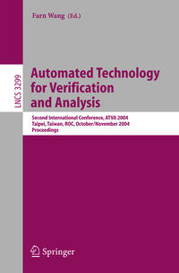 Vorderes Coverbild Automated Technology for Verification and Analysis