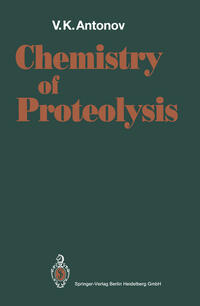 Vorderes Coverbild Chemistry of Proteolysis