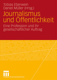 Vorderes Coverbild Journalismus und Öffentlichkeit