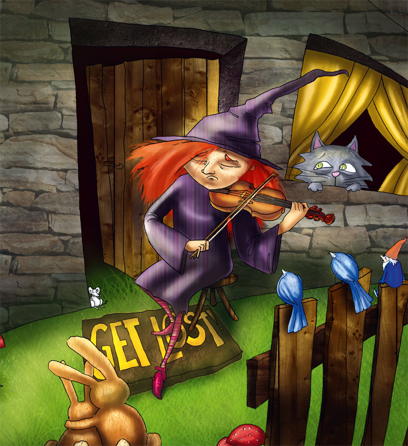 Beispielinhalt (Bild) The Witch and the Maestro