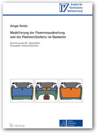 Vorderes Coverbild Modellierung der Flammenausbreitung und des Flammenlöschens im Gasmotor