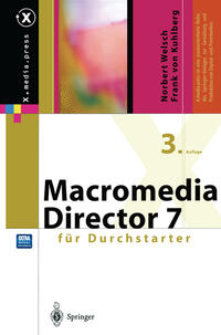 Vorderes Coverbild Macromedia Director für Durchstarter