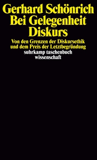 Vorderes Coverbild Bei Gelegenheit Diskurs