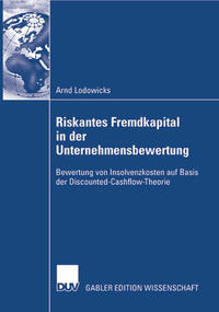 Vorderes Coverbild Riskantes Fremdkapital in der Unternehmensbewertung