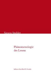 Vorderes Coverbild Phänomenologie des Lesens