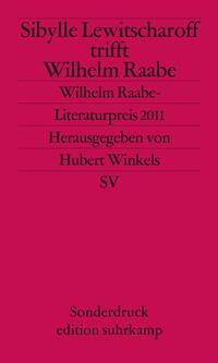 Vorderes Coverbild Sibylle Lewitscharoff trifft Wilhelm Raabe