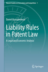 Vorderes Coverbild Liability Rules in Patent Law