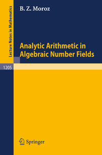 Vorderes Coverbild Analytic Arithmetic in Algebraic Number Fields