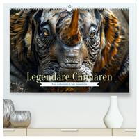 Vorderes Coverbild Legendäre Chimären - Von unheimlich bis monströs (hochwertiger Premium Wandkalender 2025 DIN A2 quer), Kunstdruck in Hochglanz